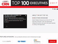 Tablet Screenshot of crntop100showcase.com